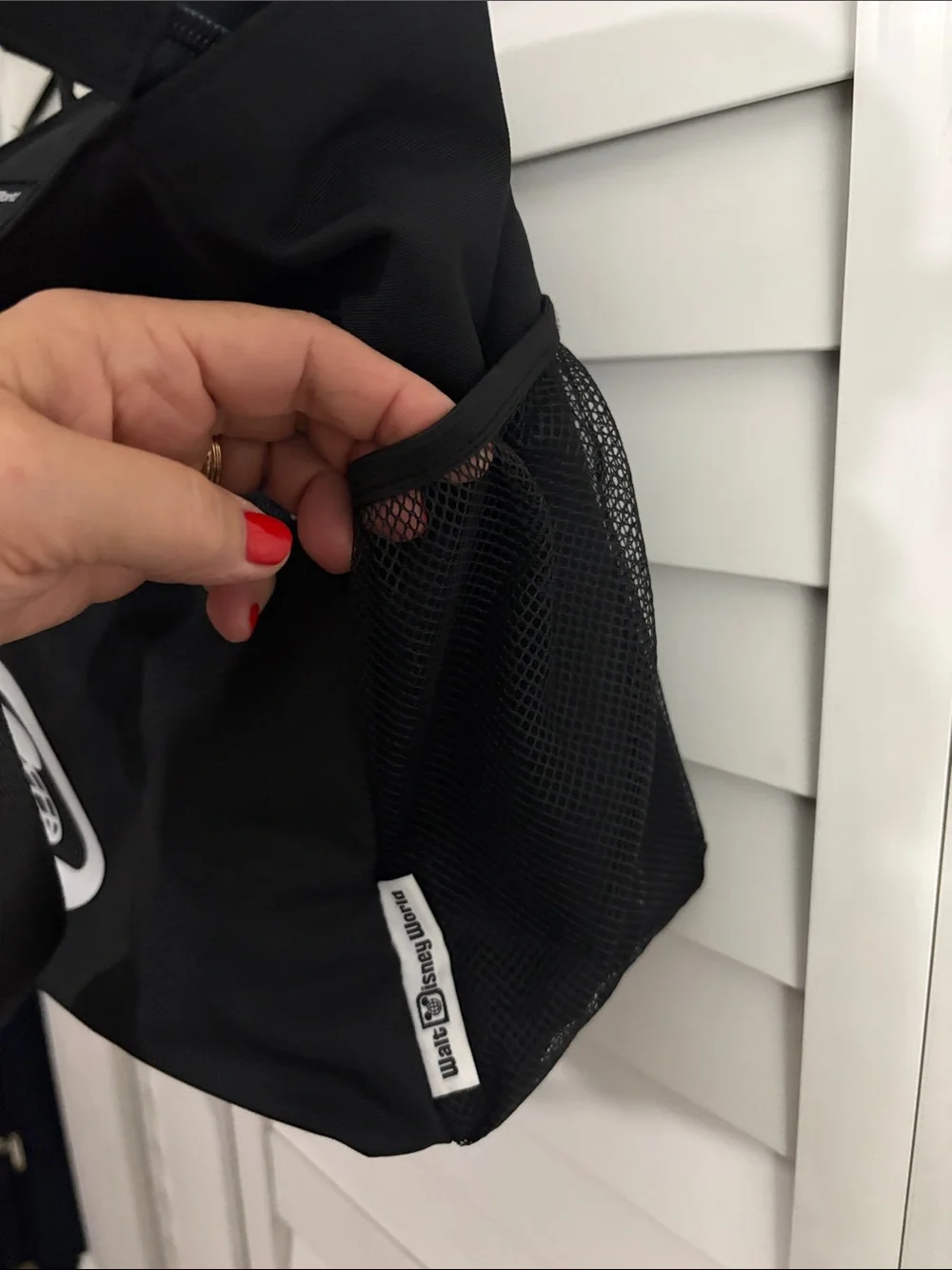 Disney Black Walt Disney World Logo Laptop Messenger Tote Bag